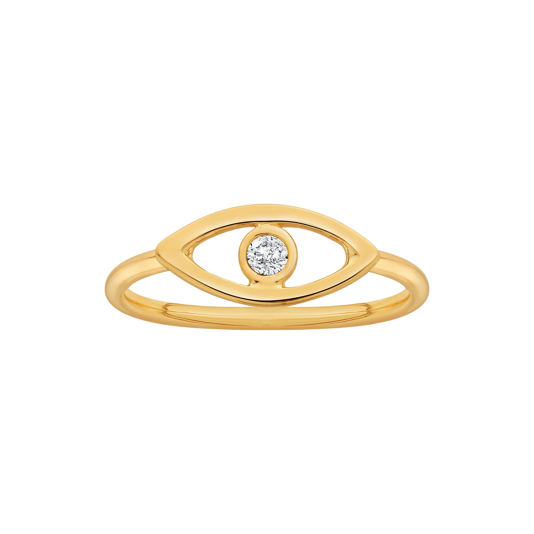 LeahJessica Eye With Diamond Ring